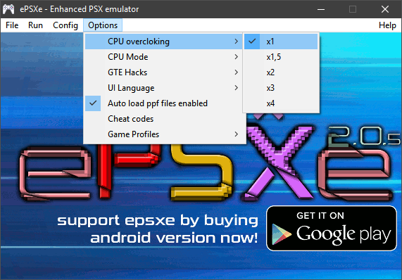 EPSXE. EPSXE for Android. EPSXE 2.0.5. PSX эмулятор. Эмулятор пс на андроид на русском
